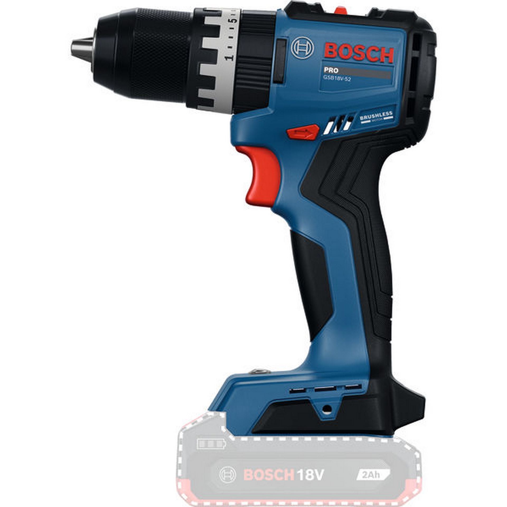Bosch Akku-Schlagbohrschrauber GSB18V-52 #06019S0120