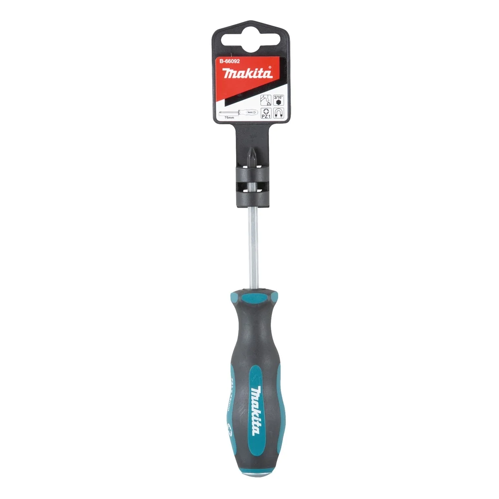 Makita Schraubendreher mit durchgehendem Sechskantschaft, PZ1 #B-66092