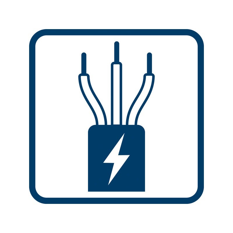 Bosch Ortungsgerät GMS 120-27, BA 3.7V 1.0Ah A + USB-C®-Kabel #0601081701