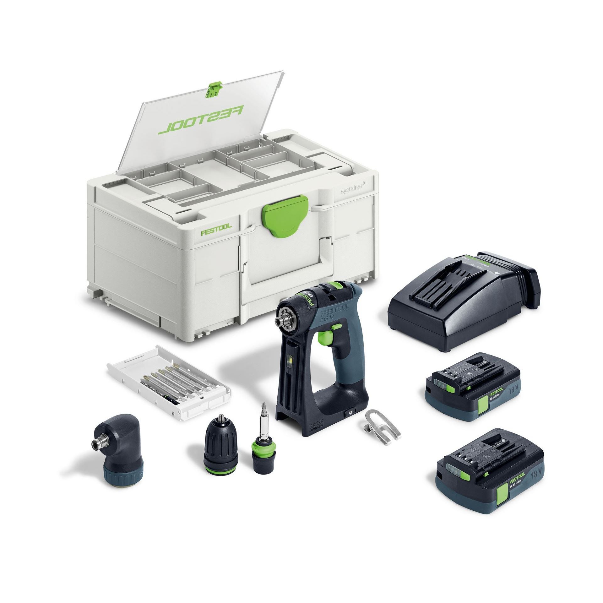 Festool Akku-Bohrschrauber CXS 18 C 3,0-Set #576884