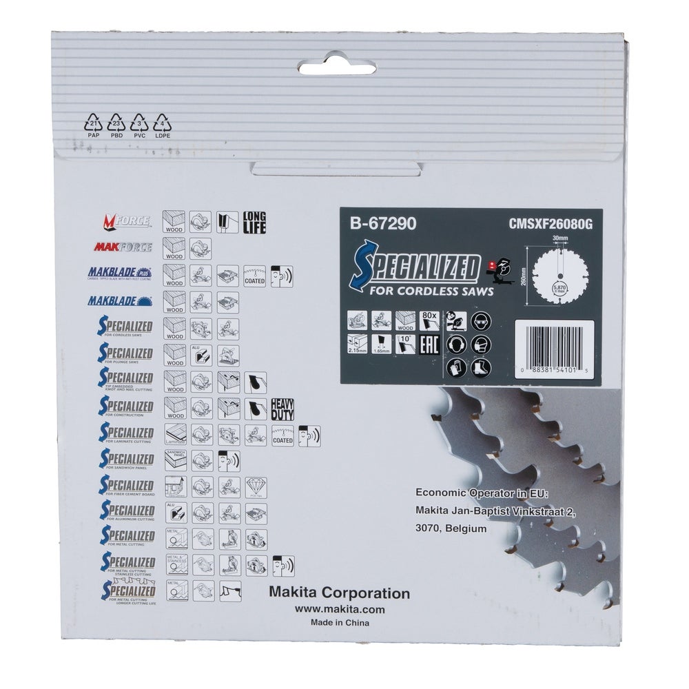 Makita Kreissägeblatt, EFFICUT #B-67290