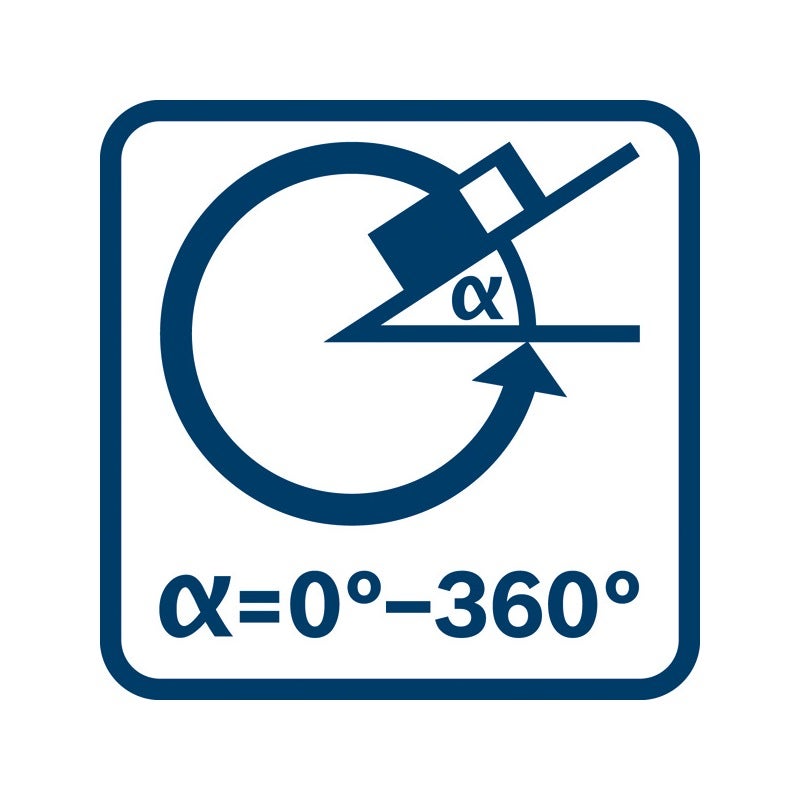 Bosch Laser-Entfernungsmesser GLM 50-27 CG, 2 x 1,5 V LR6-Batterie (AA) #0601072U00
