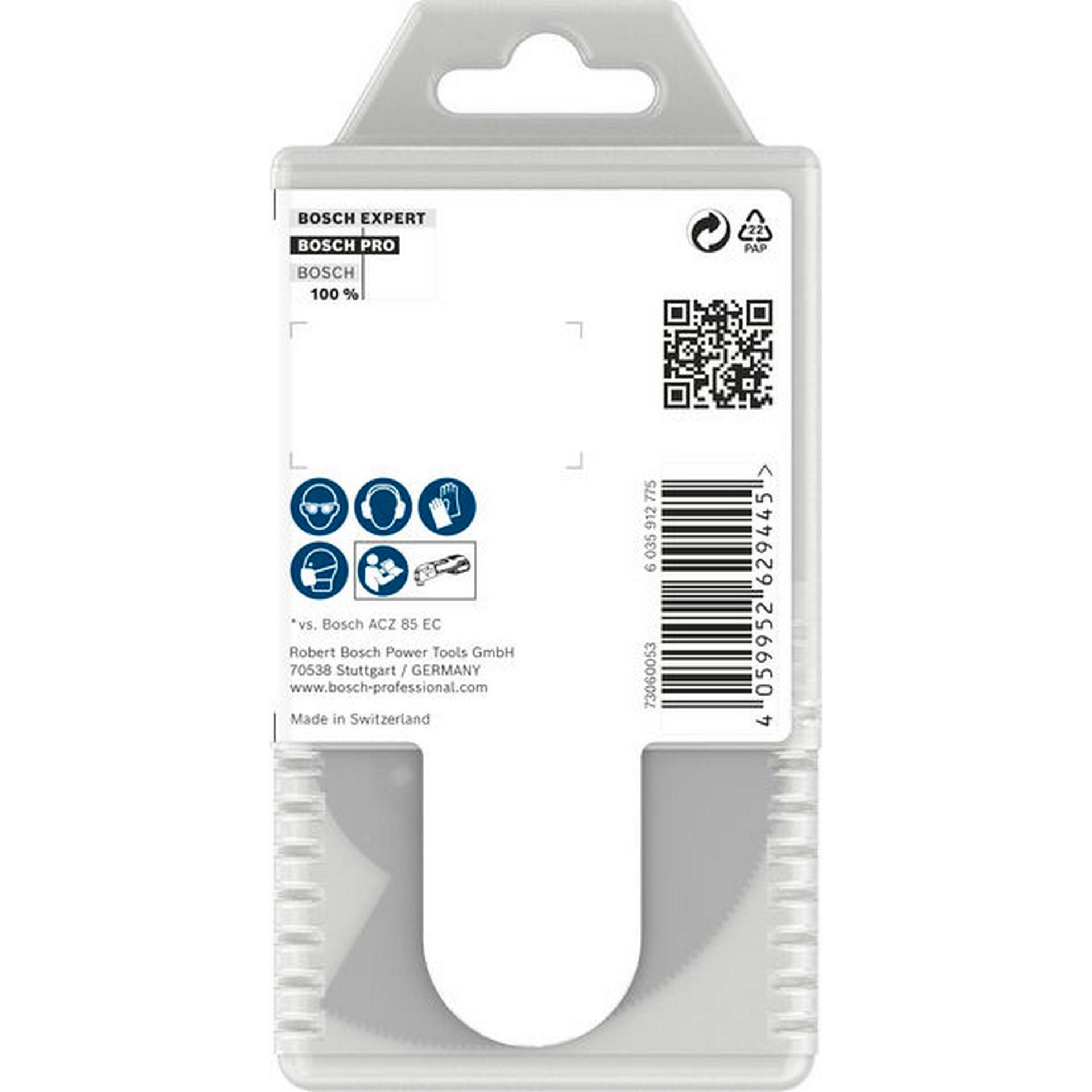Bosch PRO ACZ 85 EIB Blatt für Multifunktionswerkzeuge, 85 mm, 10-tlg. #2608669087