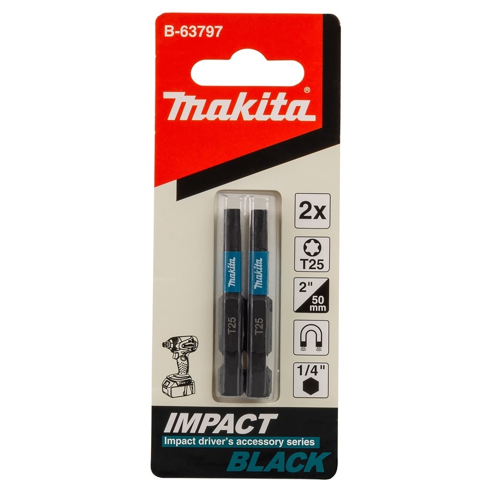 Makita Impact Black T25, 50 mm #B-63797