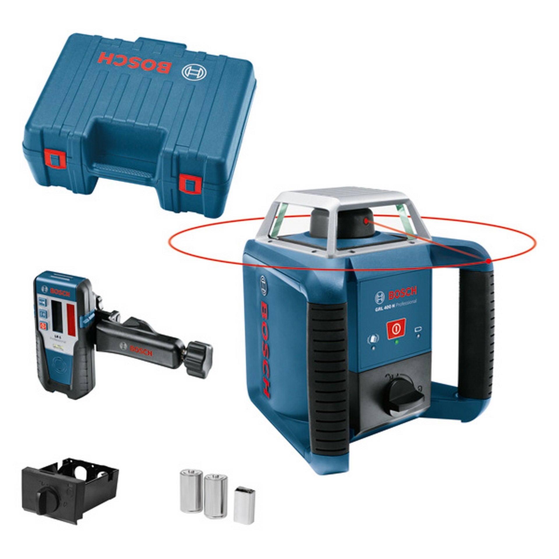 Bosch Rotationslaser GRL 400 H im Handwerkerkoffer #0601061800