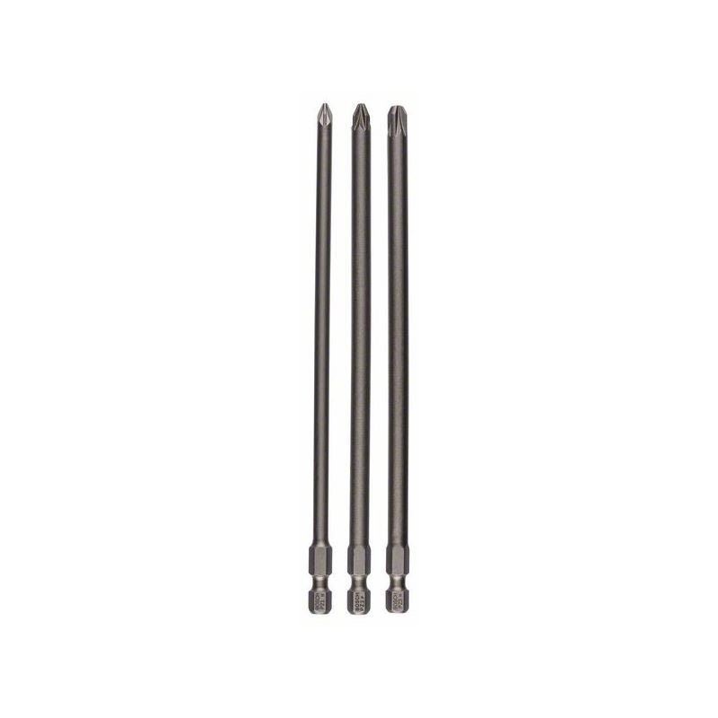 Bosch Schrauberbit-Set Extra-Hart, 3-teilig, PZ1, PZ2, PZ3, 152 mm #2607001762