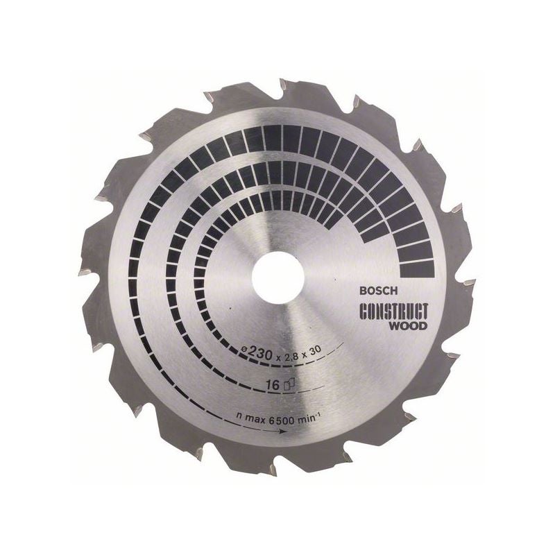 Bosch PRO Construct Wood Kreissägeblatt, 230 x 2,8 x 30 mm #2608640635