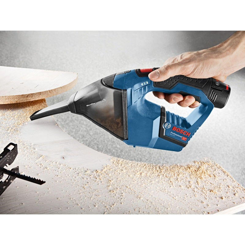 Bosch Akku-Sauger GAS 12V, 2 x Akku GBA 12V 3.0Ah in L-BOXX #06019E3003