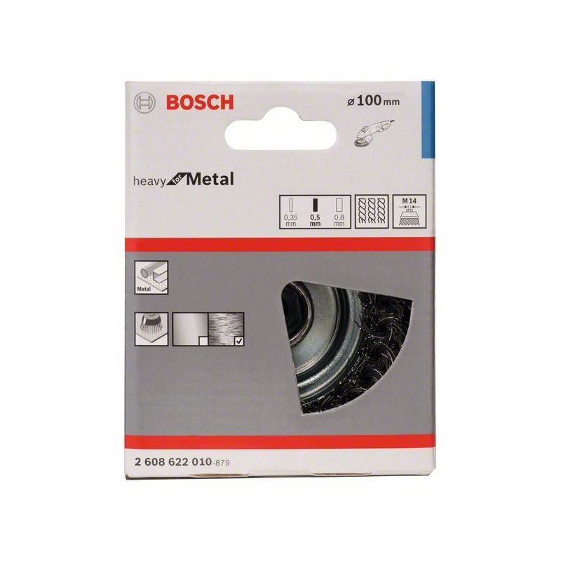 Bosch PRO Metal heavy Topfbürste, 100 x 0,5 mm, Gewinde #2608622010
