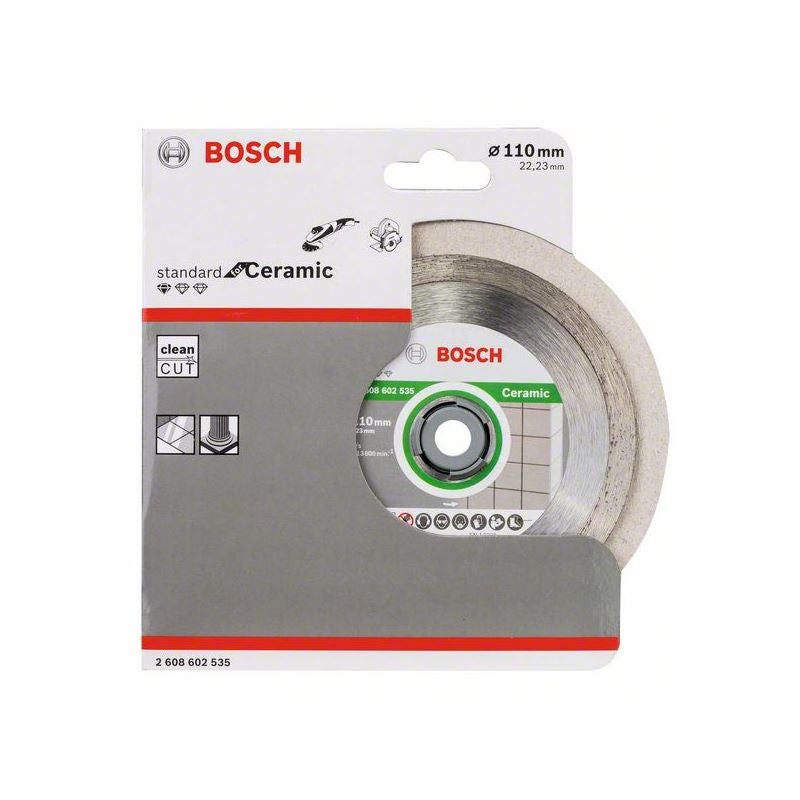 Bosch Ceramic Trennscheibe, 110 x 7,5 mm, Bohrung 22,23 mm #2608602535