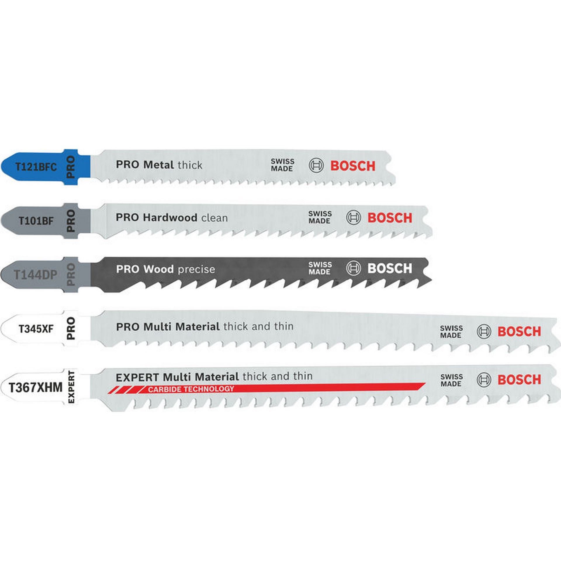 Bosch PRO Holz und Metall Universal-Set, 15-teilig #2607011438