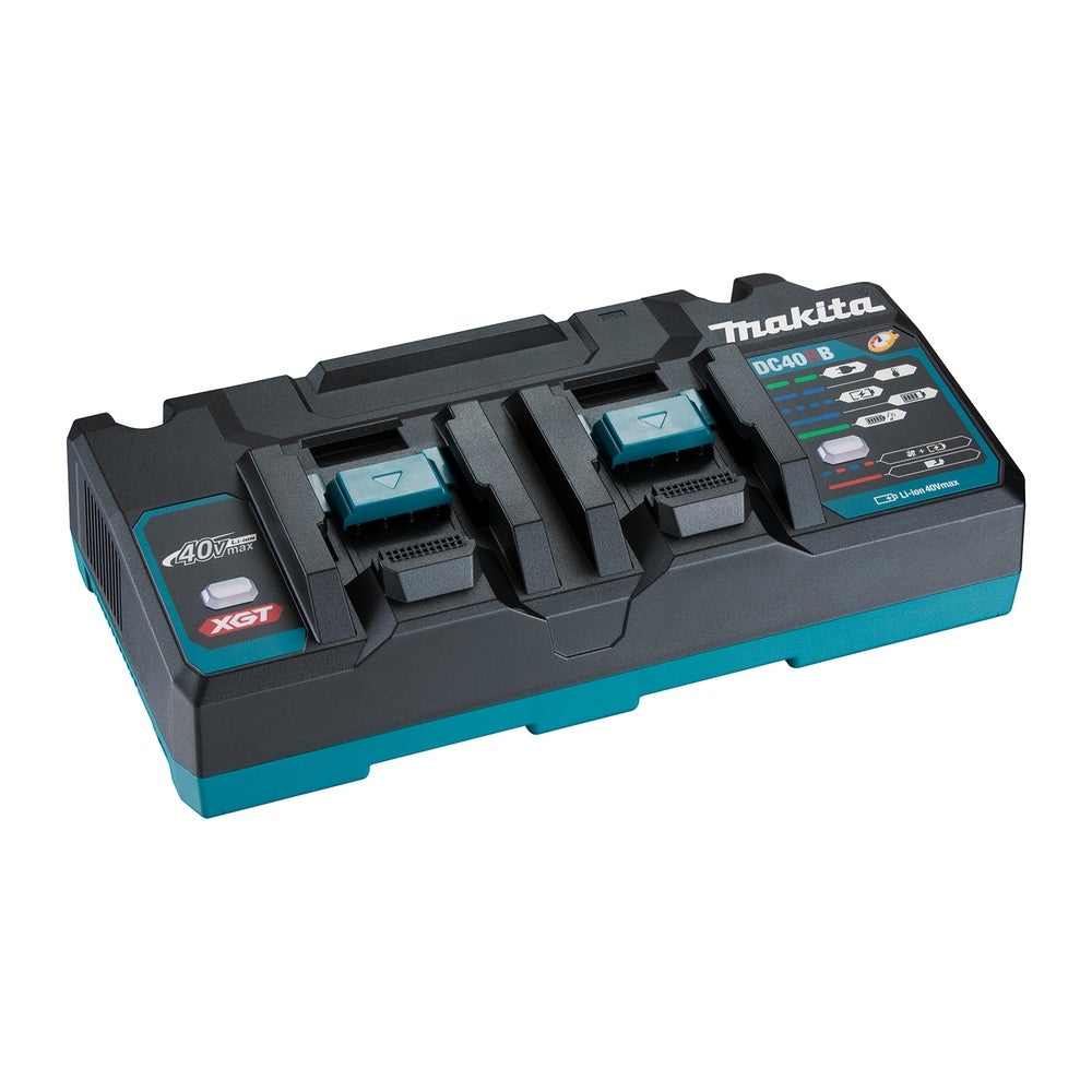 Makita Doppel-Schnellladegerät DC40RB XGT 191N09-8