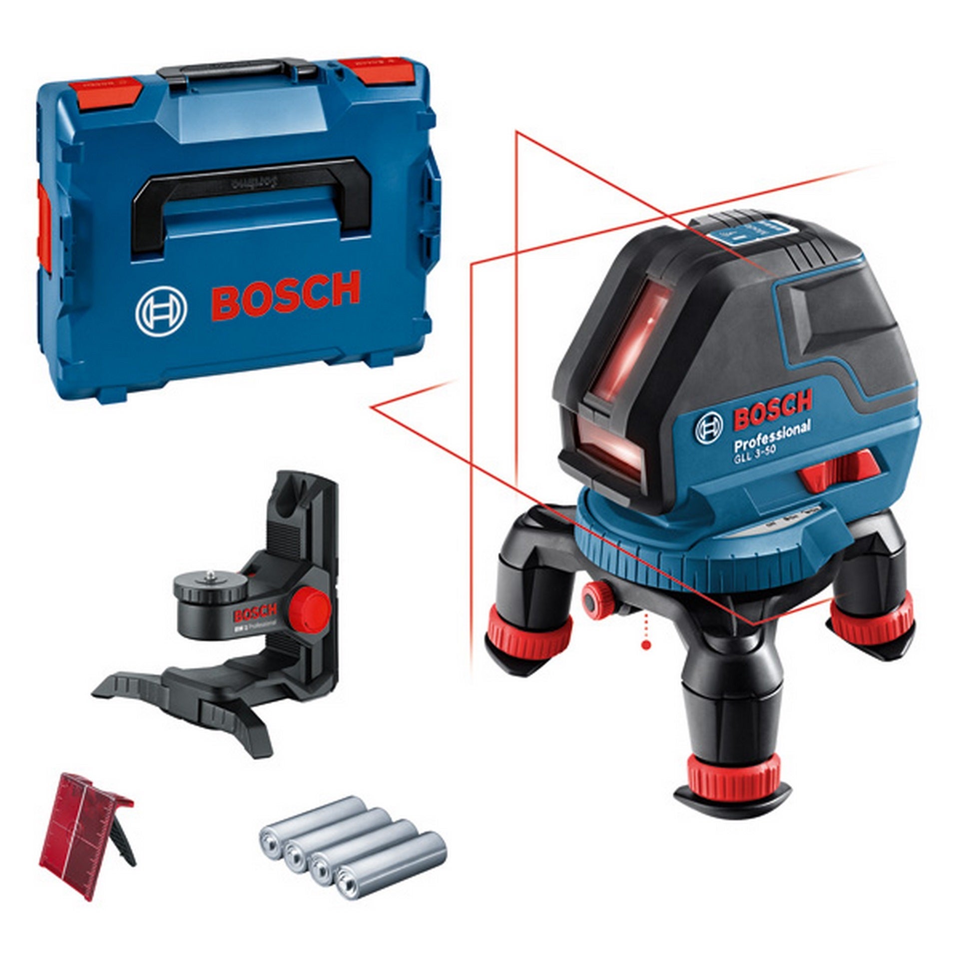 Bosch Linienlaser GLL 3-50 in L-BOXX #0601063802