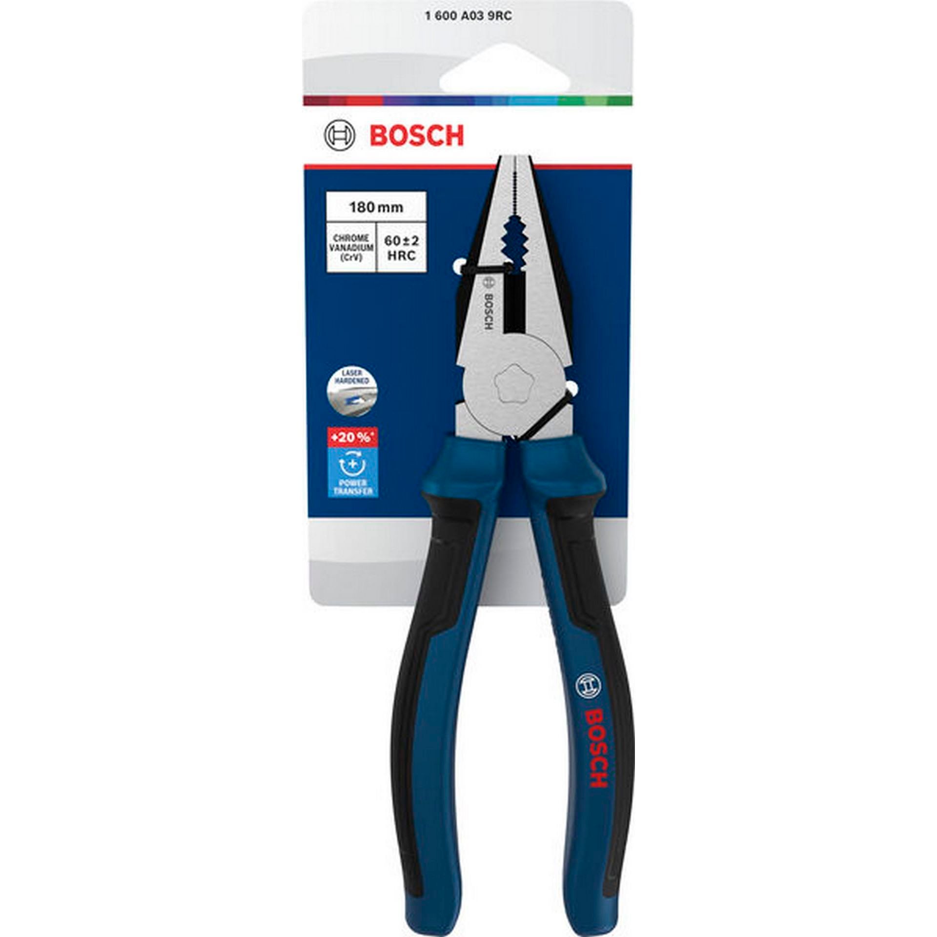 Bosch Kombinationszange 180 mm, Mehrkomponentengriffe #1600A039RC