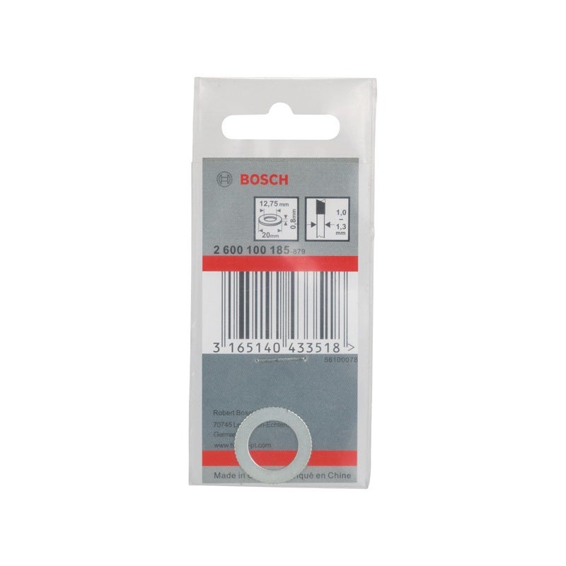 Bosch Reduzierring für PRO Kreissägeblatt, 20 x 0,8 x 12,75 mm #2600100185
