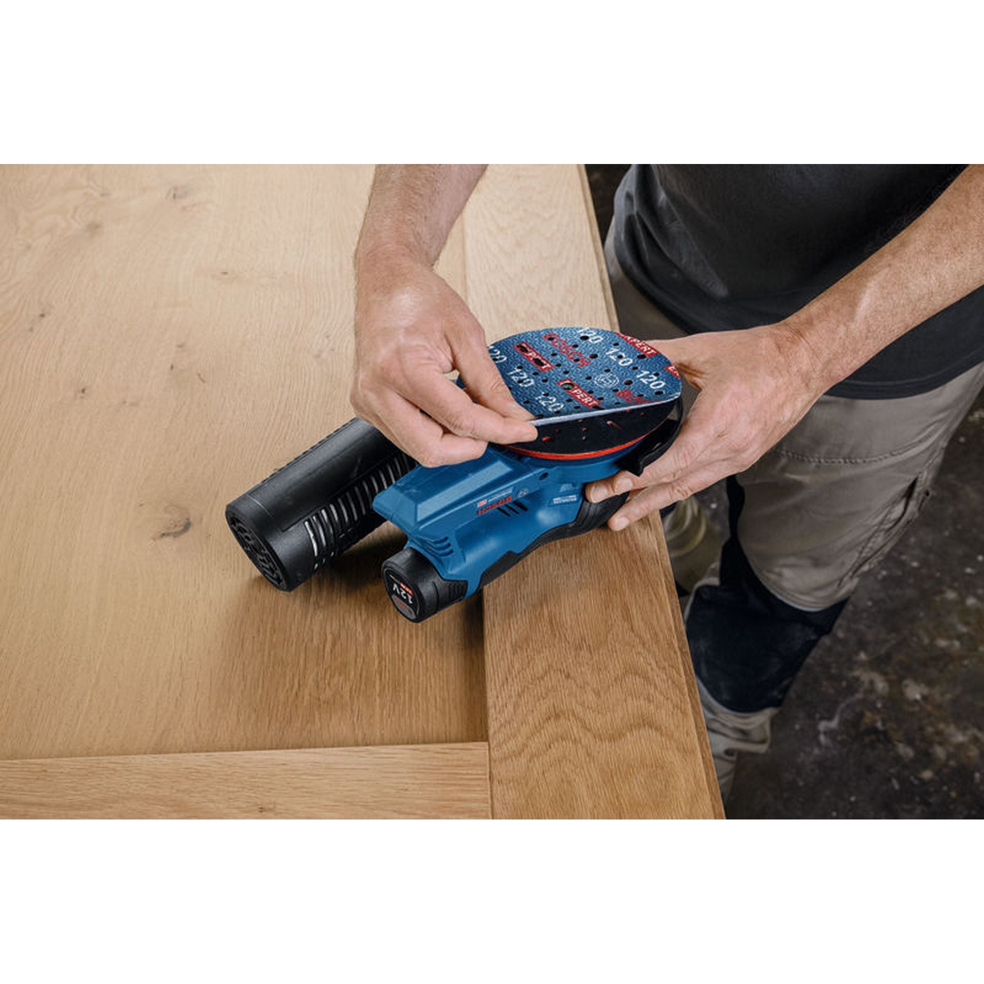 Bosch Akku-Exzenterschleifer GEX 12V-150-3 in L-BOXX #0601373301