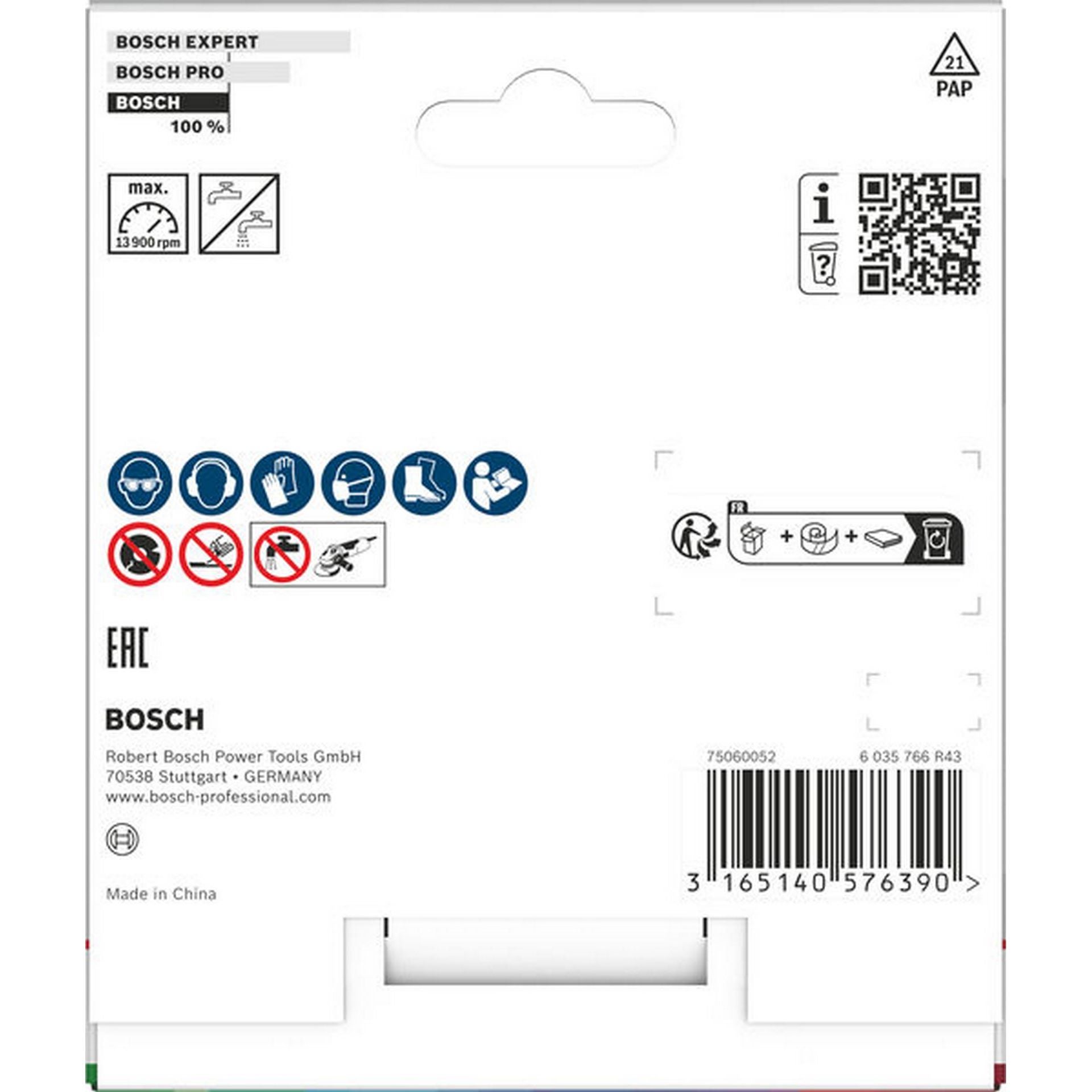 Bosch Ceramic Trennscheibe, 110 x 7,5 mm, Bohrung 22,23 mm #2608602535