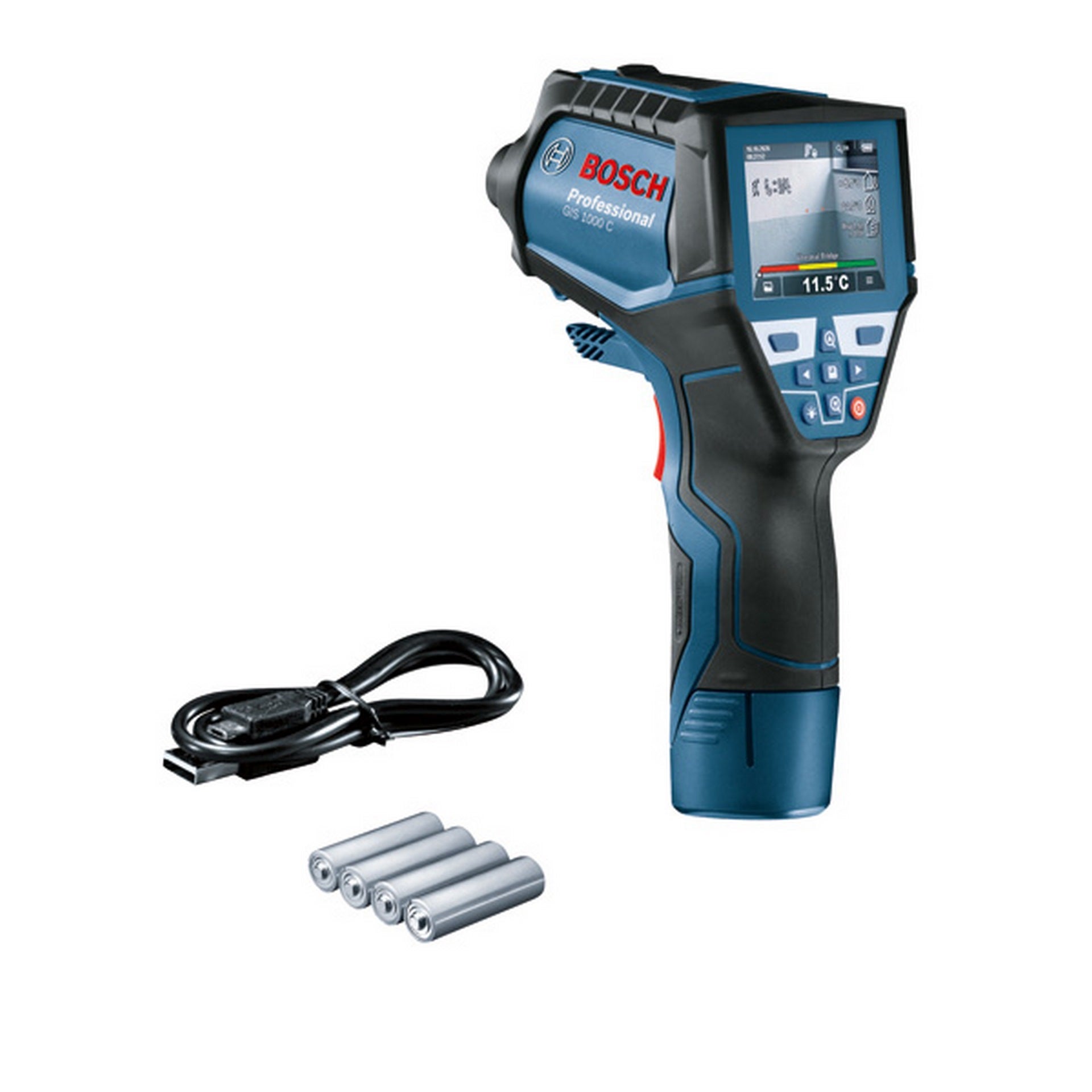 Bosch Thermodetektor GIS 1000 C, mit Akku-Adapter #0601083300