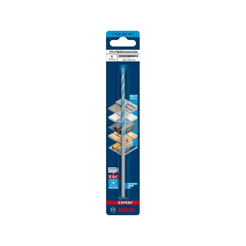 Bosch EXPERT CLY-9 Multi Construction Bohrer, 5x90x150 mm #2608900607