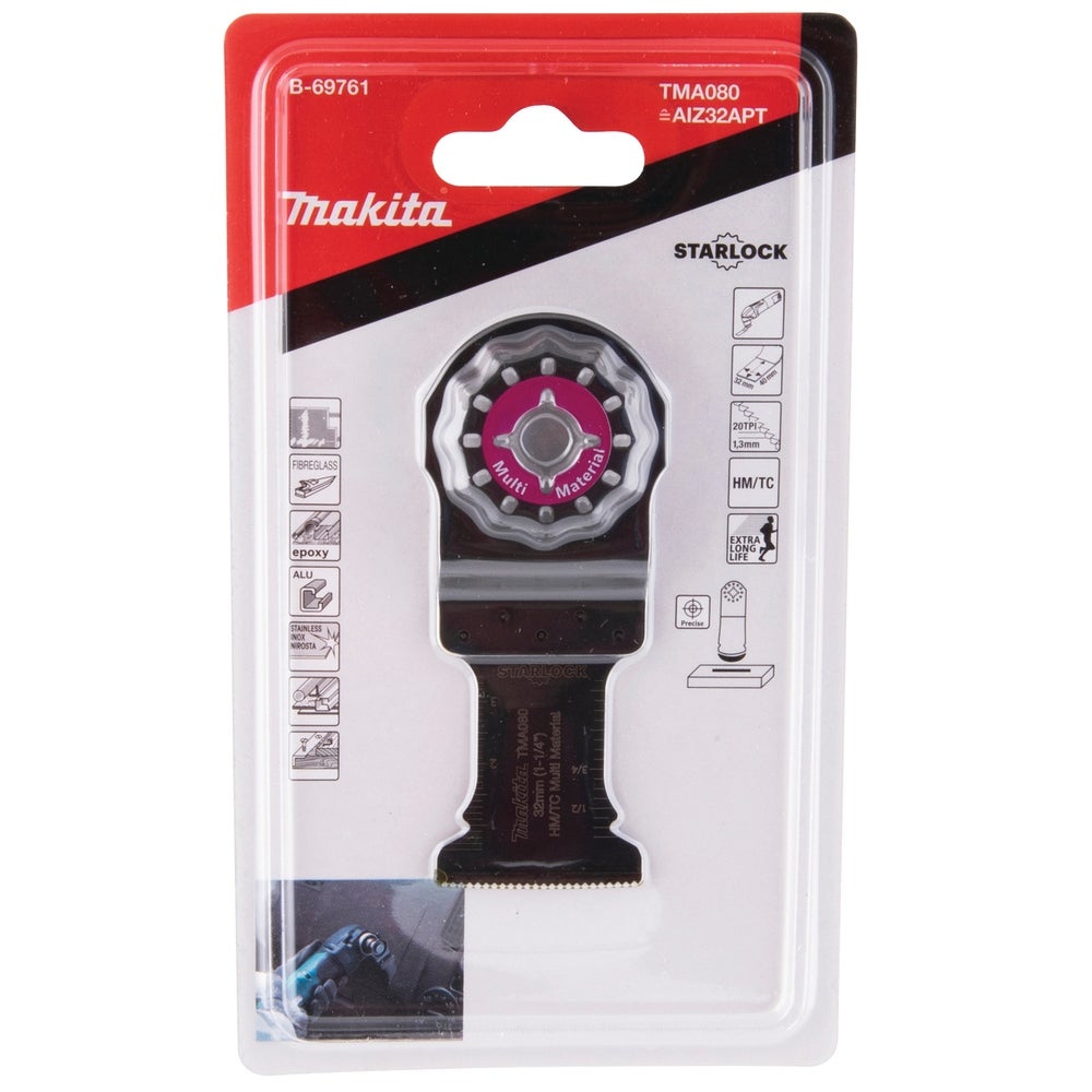 Makita Eintauchsägeblatt HCS, 32 mm, TMA080 #B-69761
