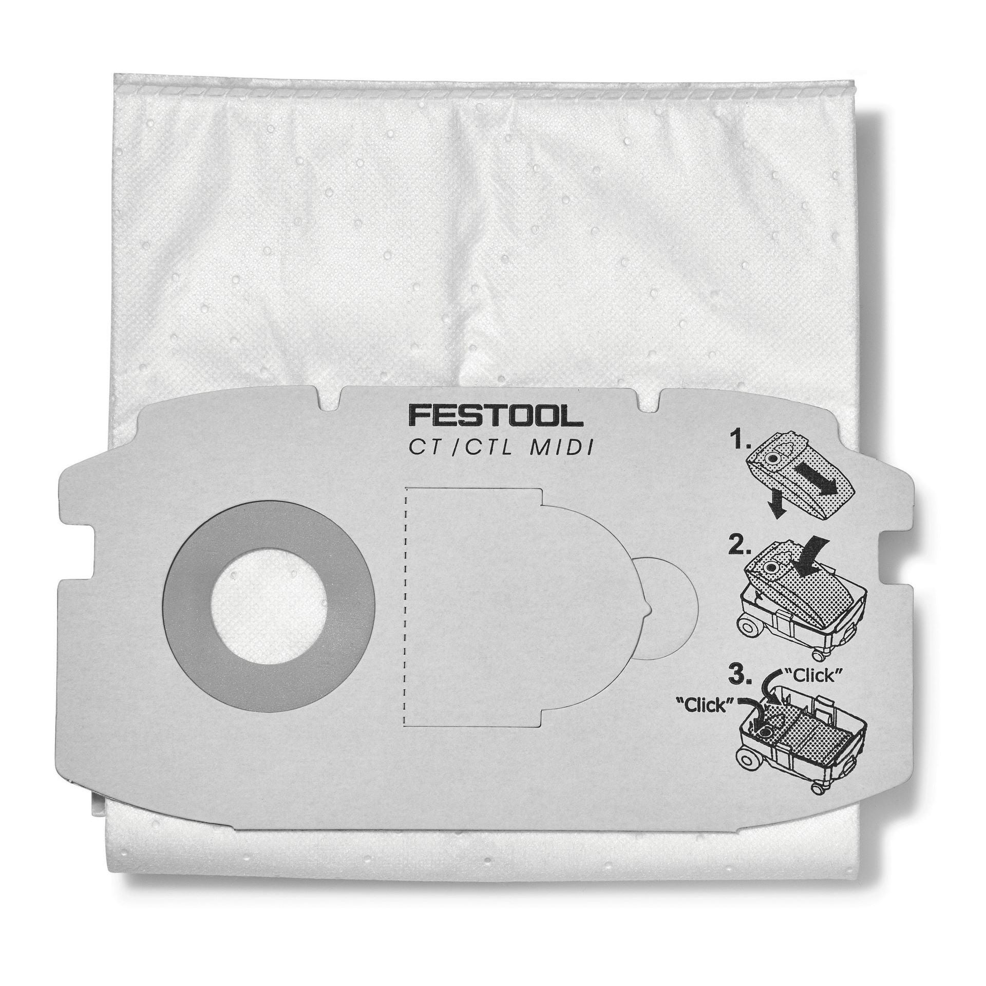 Festool SELFCLEAN Filtersack SC FIS-CT MIDI/5 #498411