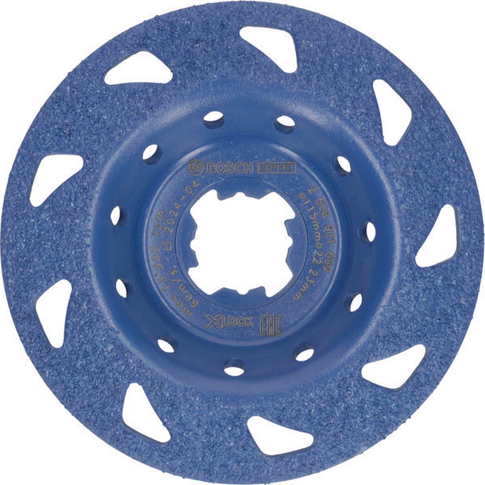 Bosch EXPERT Multi Material Carbide-Topfscheibe fein, schräg, X-LOCK, 115 mm, 22,23 mm #2608901689