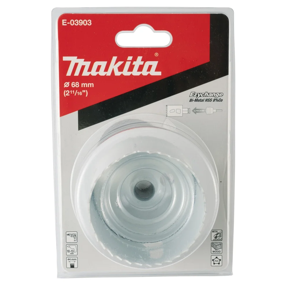 Makita BiM holesaw, 68 mm, Ezychange #E-03903