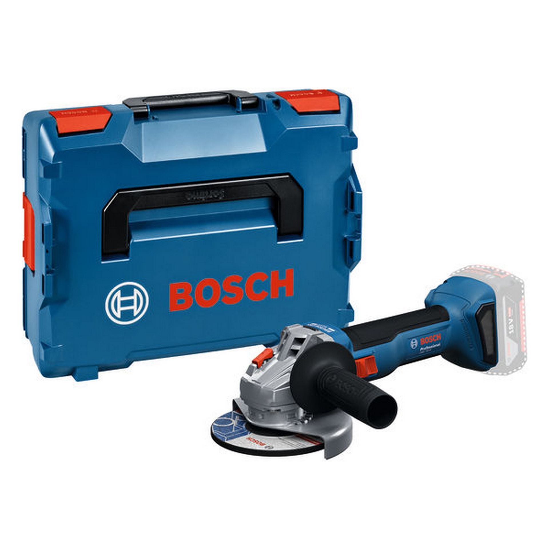 Bosch Akku-Winkelschleifer GWS 18V-8, L-BOXX 136 #06019N9001