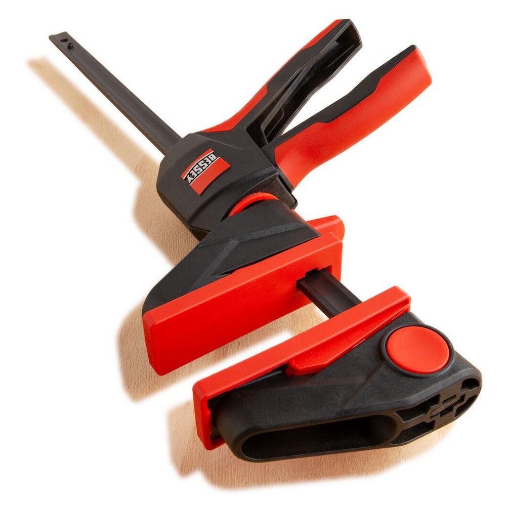 Bessey Einhandzwinge mit drehbarem Griff \"EZ360\" Spannweite 150 mm Ausladung 80 mm Spreizweite 195-3