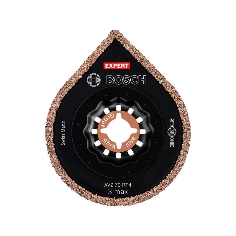 Bosch EXPERT 3 max AVZ 70 RT4 Platte zum Entfernen von Fugen, 70 mm, 10-tlg. #2608900042
