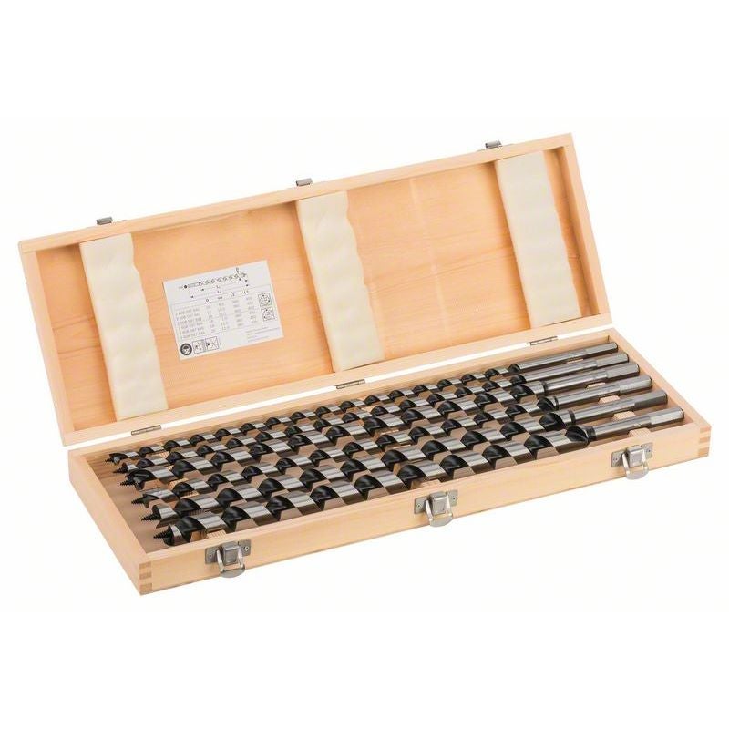 Bosch PRO Wood Holzschlangenbohrer Set, L450 mm, 6-tlg. #2607019323