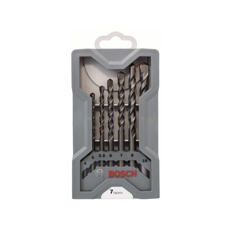 Bosch 7-tlg. CYL-3 Betonbohrer-Set, 4/5/5,5/7/8/10 mm #2607017083