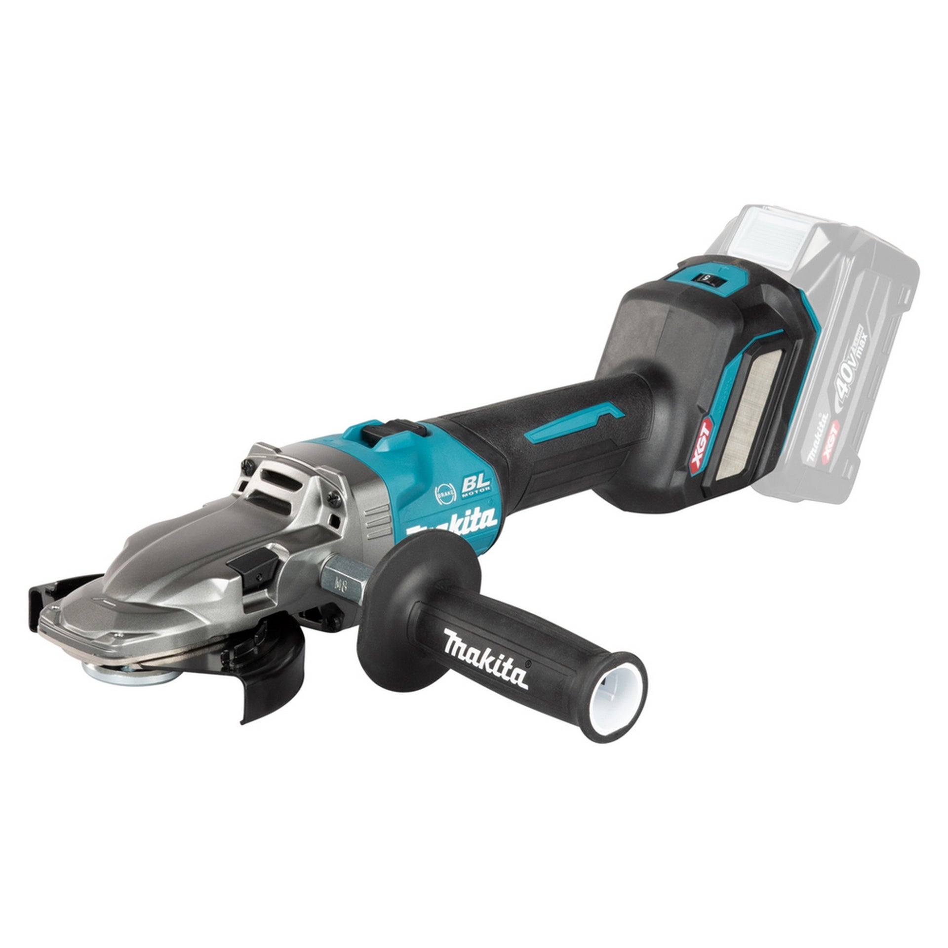 Makita Akku-Flachkopf-Winkelschleifer XGT GA055GZ