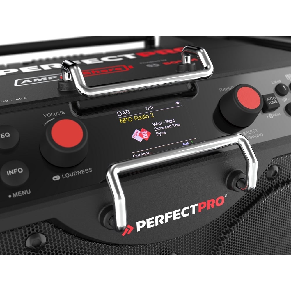 PerfectPro Baustellenradio ROCKHART 18V AMPShare RH4-18