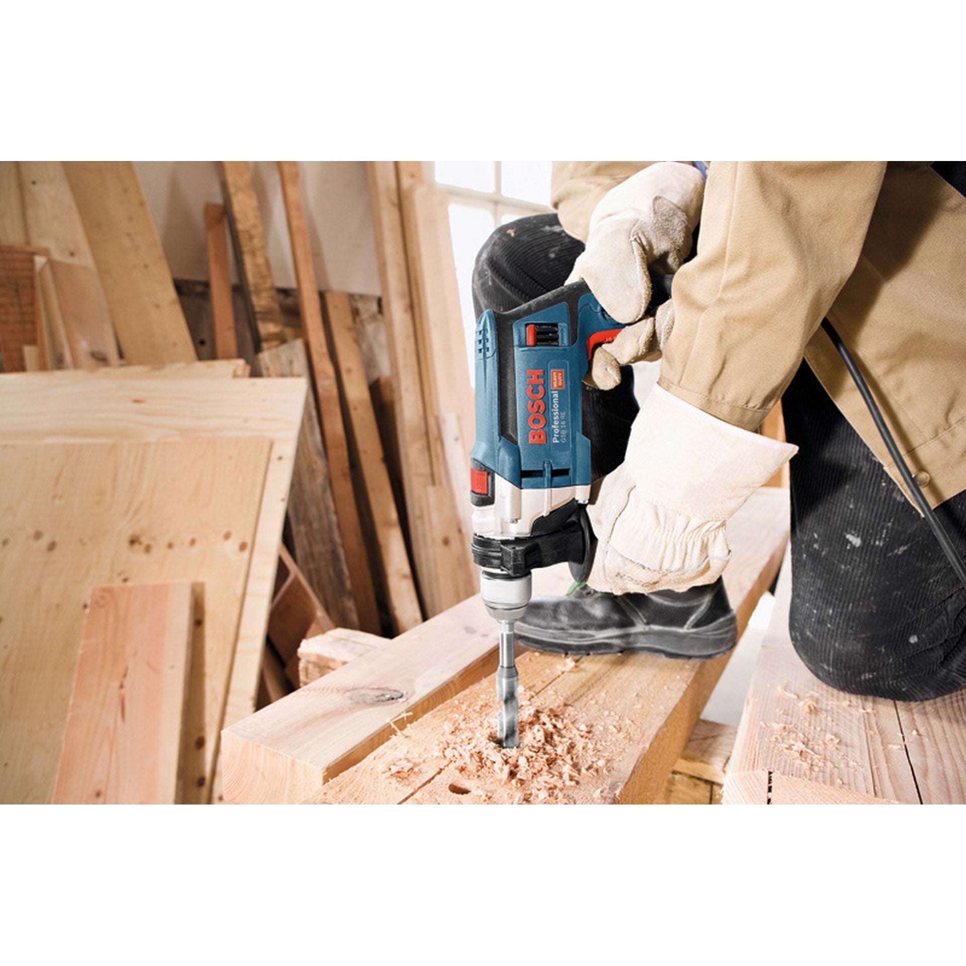 Bosch Schlagbohrmaschine GSB 16 RE im Handwerkerkoffer #060114E500