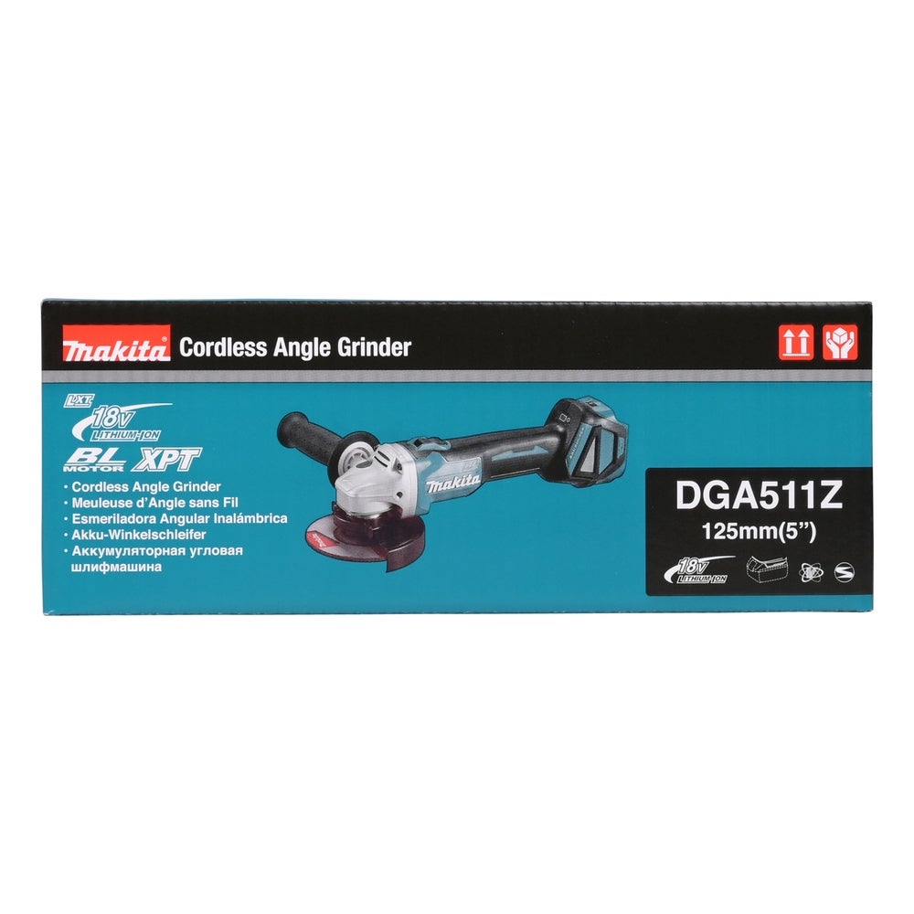 Makita Akku-Winkelschleifer LXT DGA511Z