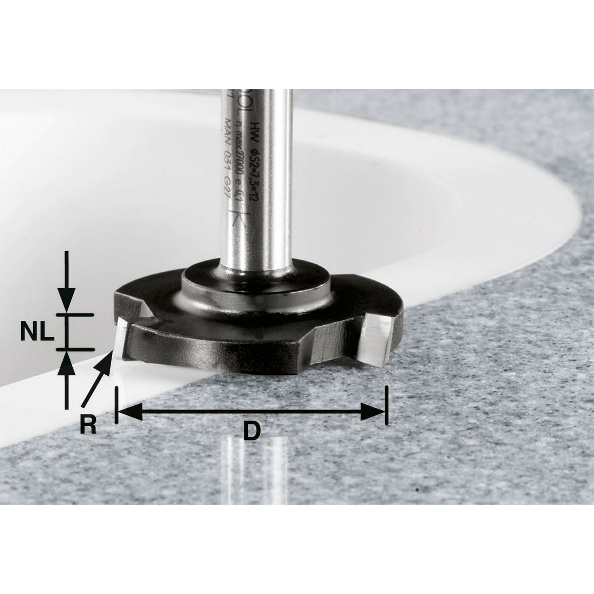 Festool Planfräser HW D 52/R1ss S12 #492701