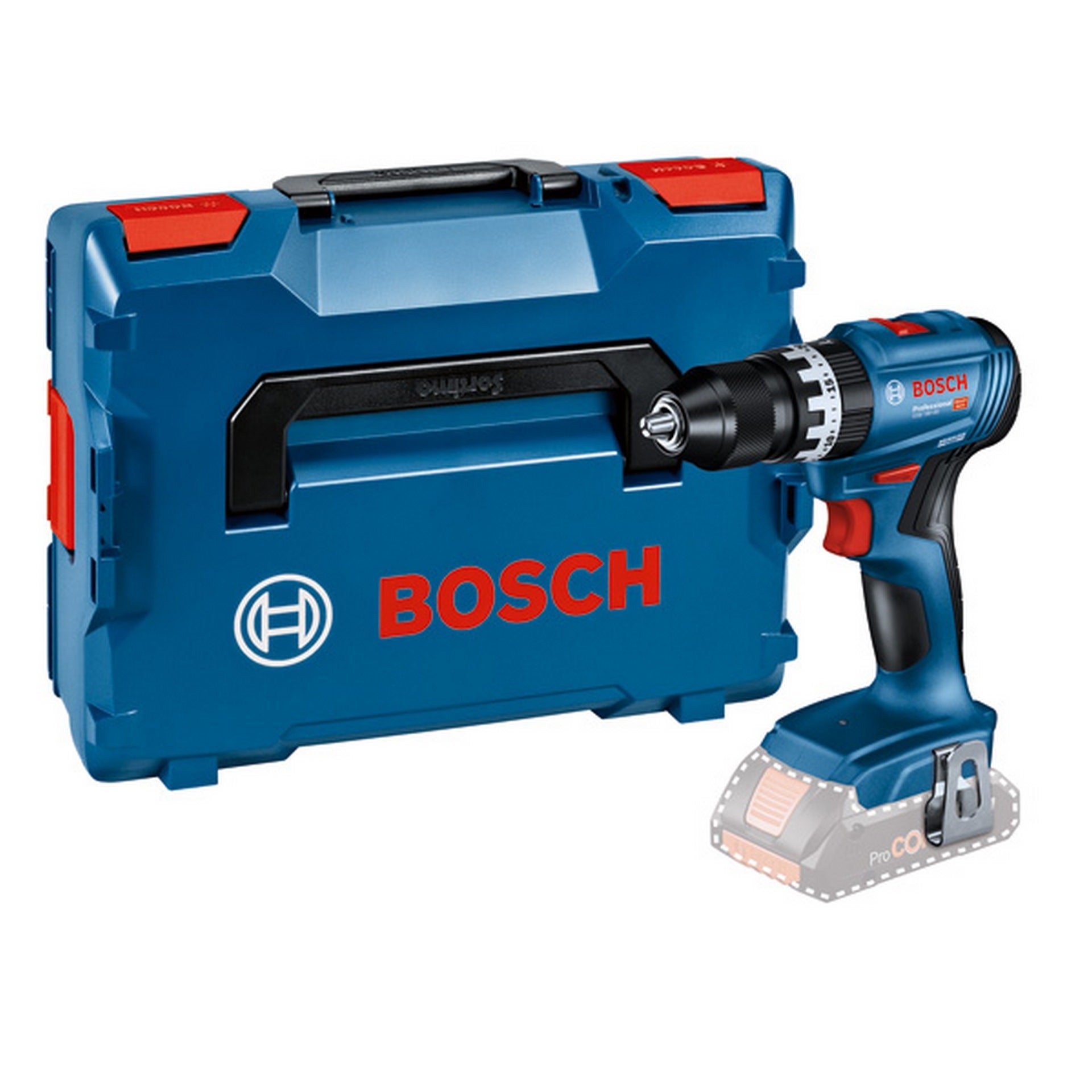 Bosch Akku-Schlagbohrschrauber GSB 18V-45, L-BOXX #06019K3301