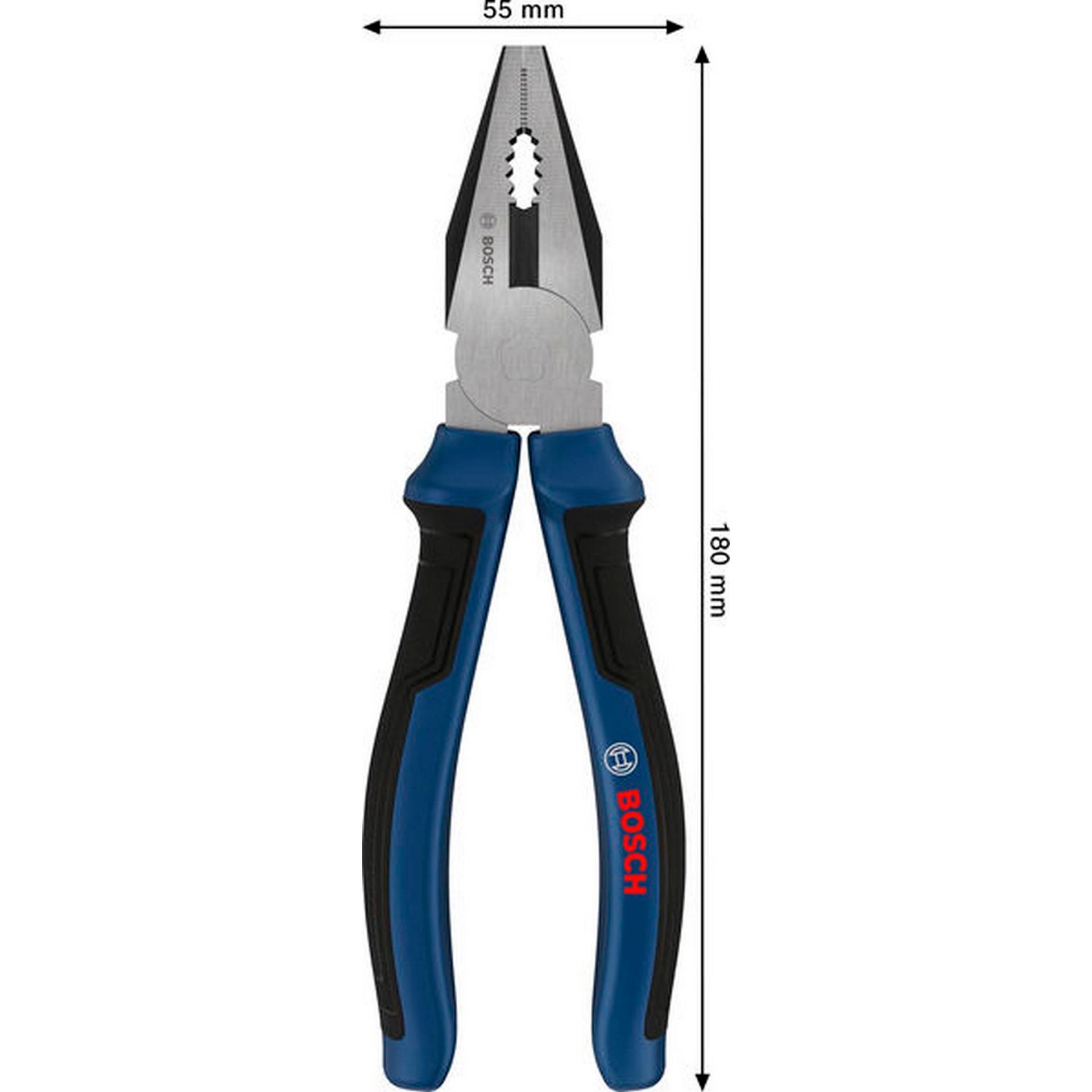 Bosch Kombinationszange 180 mm, Mehrkomponentengriffe #1600A039RC