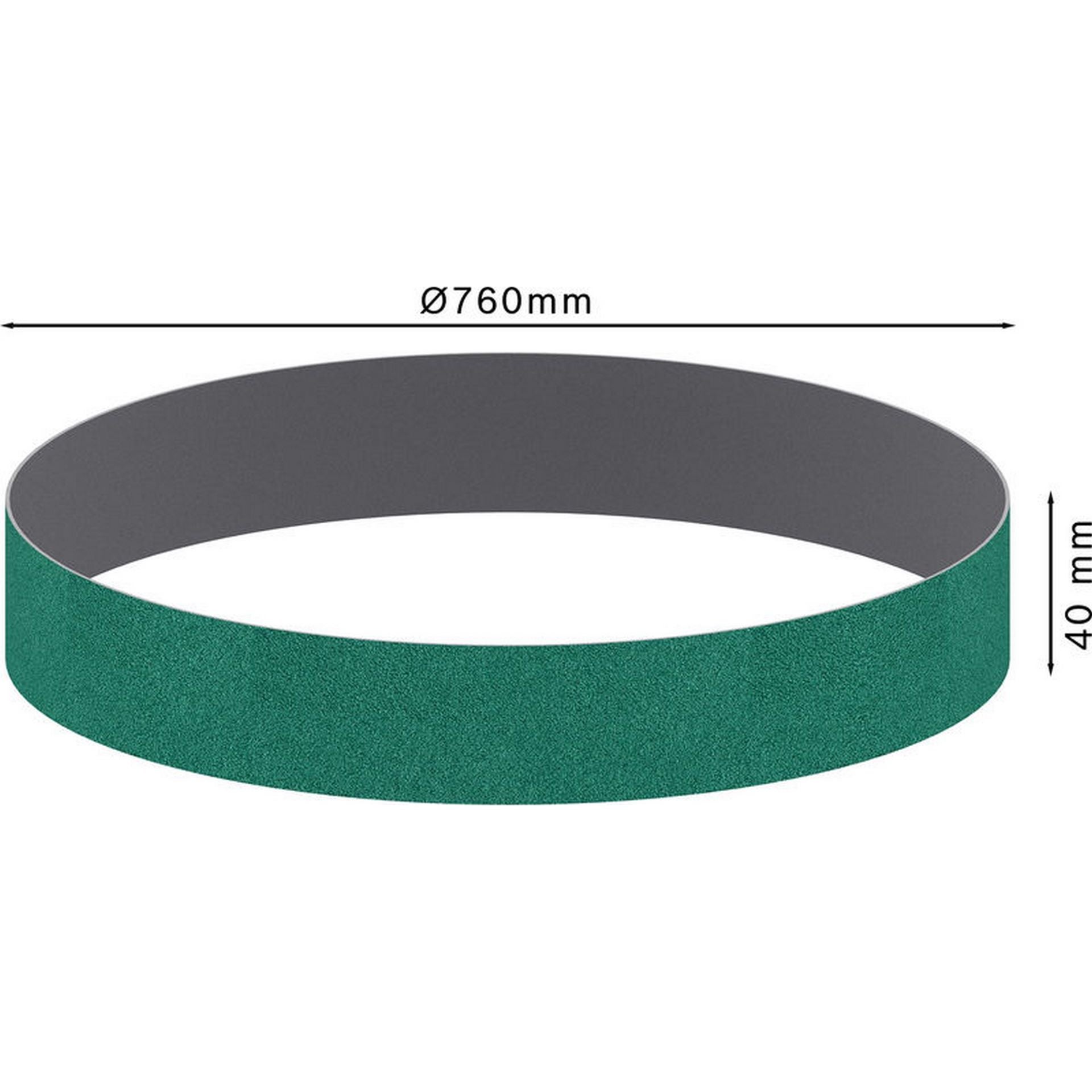 Bosch PRO Y580 Schleifband, 40 x 760 mm, 120, 10-tlg. #2608608Z44