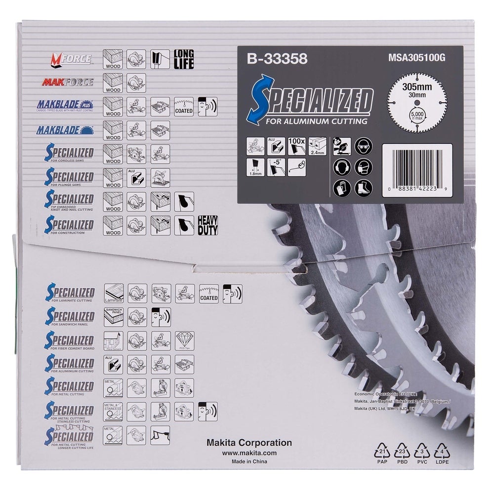Makita Kreissägeblatt, SPECIALIZED #B-33358