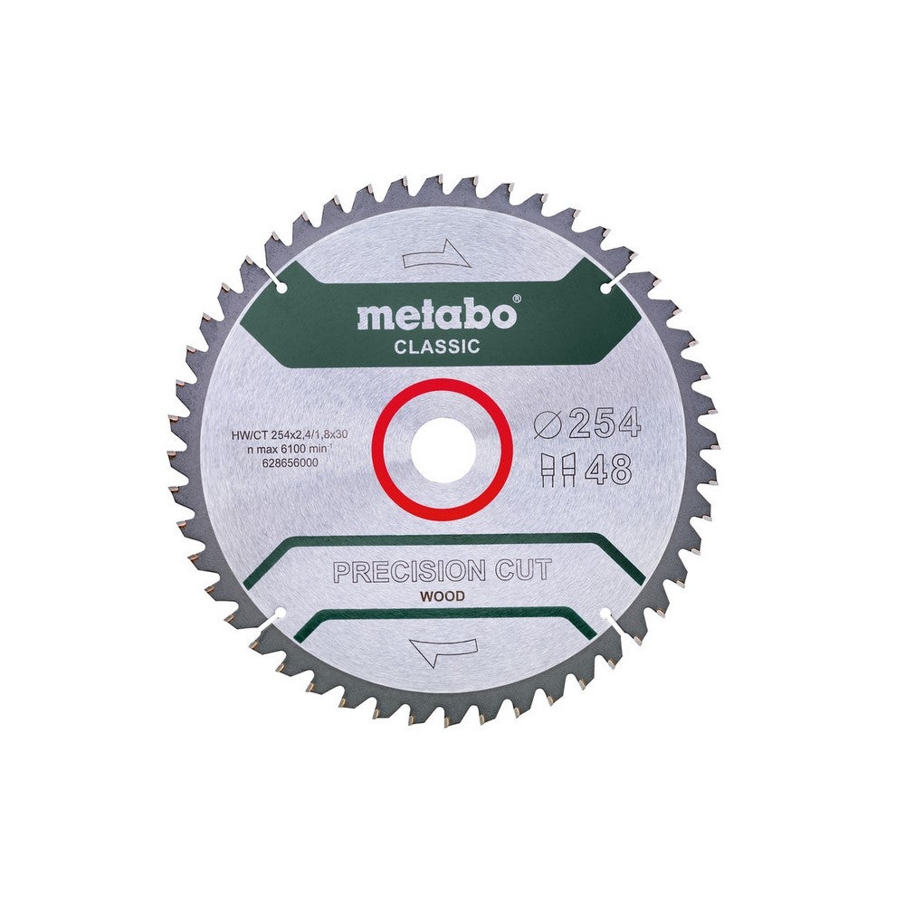 Metabo PrecisionCutClassic 254x30 48WZ 5°neg/ B