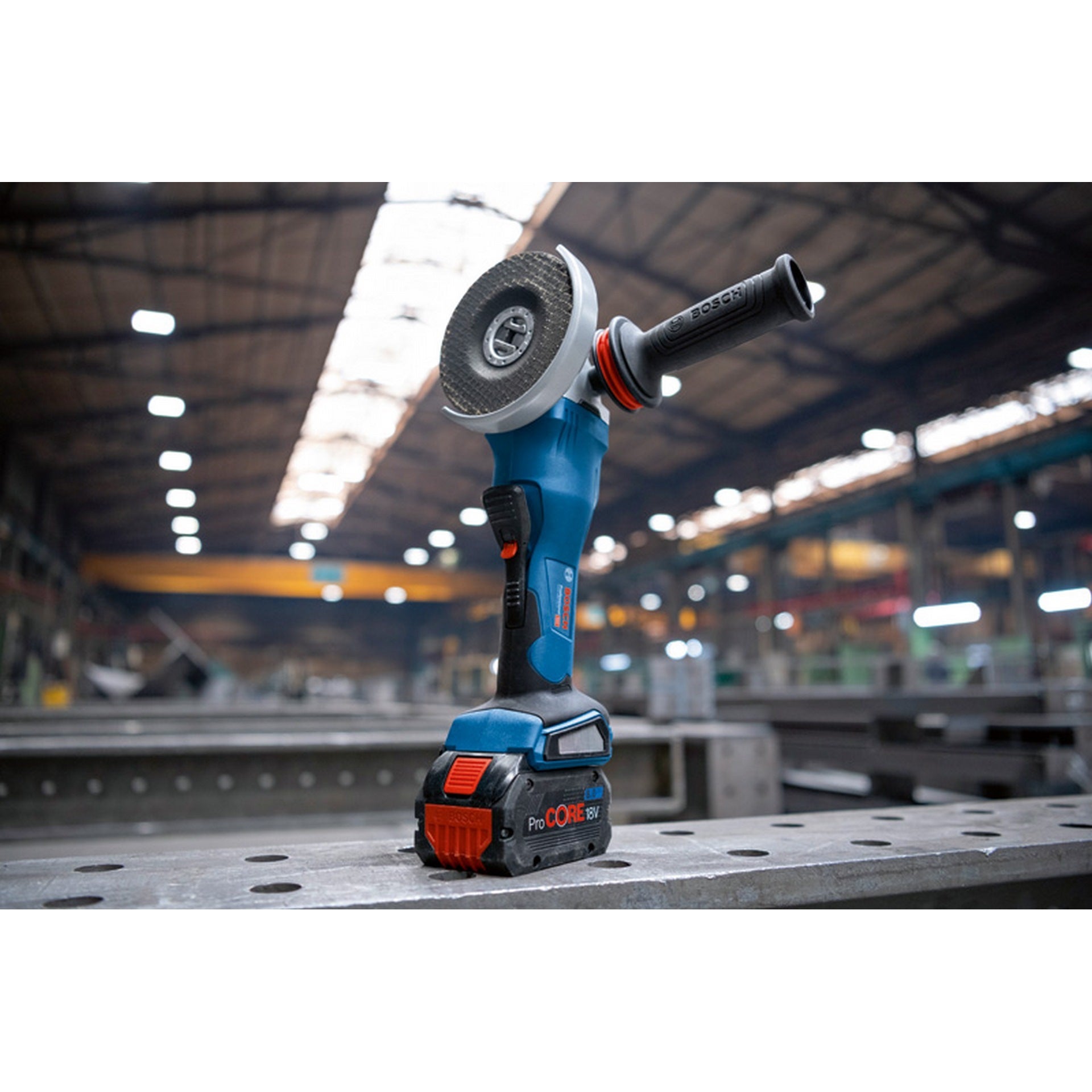 Bosch Akku-Winkelschleifer BITURBO mit X-LOCK GWX 18V-15 P #06019H6F00