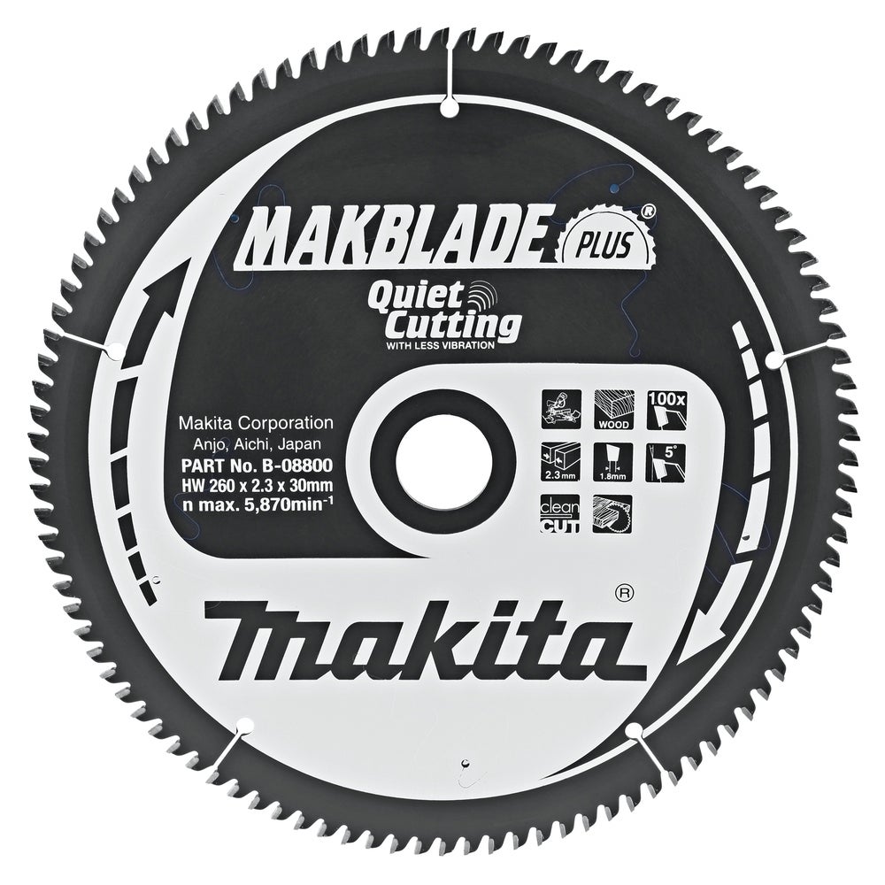 Makita Kreissägeblatt, MAKBLADE PLUS #B-08800