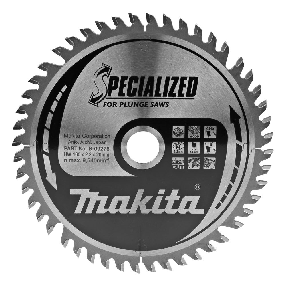 Makita Kreissägeblatt, Spezial für Tauchsägen #B-09276