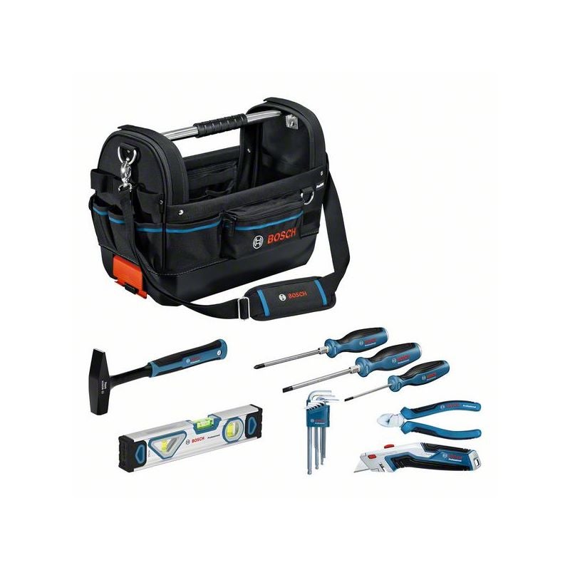 Bosch GWT 20 und Handwerkzeug-Set, 17-teilig #1600A02H5B