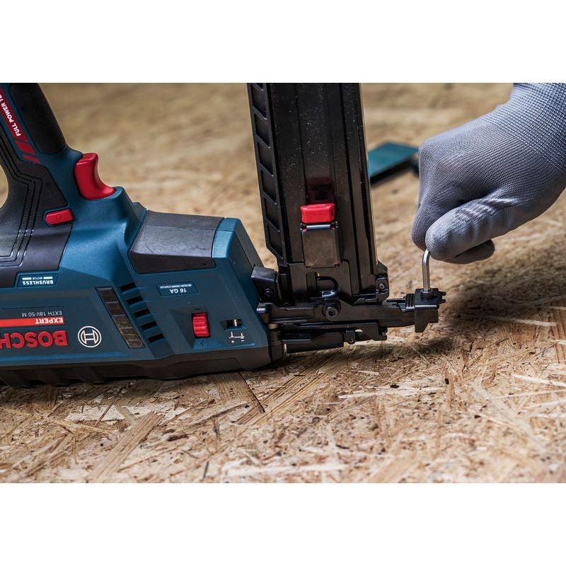 Bosch Akku-Holzklammerer EXTH18V-50M, XL-BOXX #0601482601