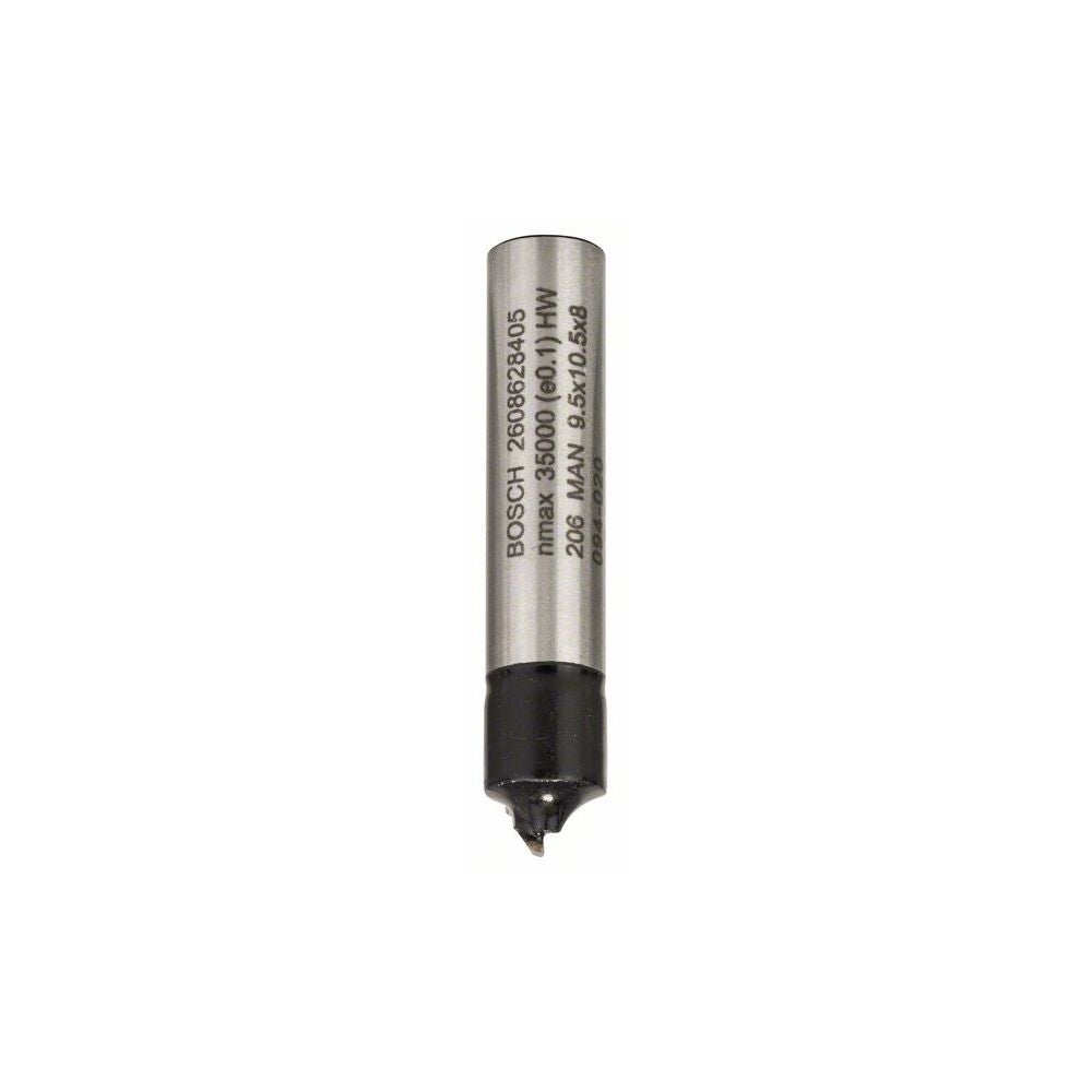 Bosch PRO Viertelstabfräser, R 3,2 mm, D 9,5 mm, S 8 mm #2608628405