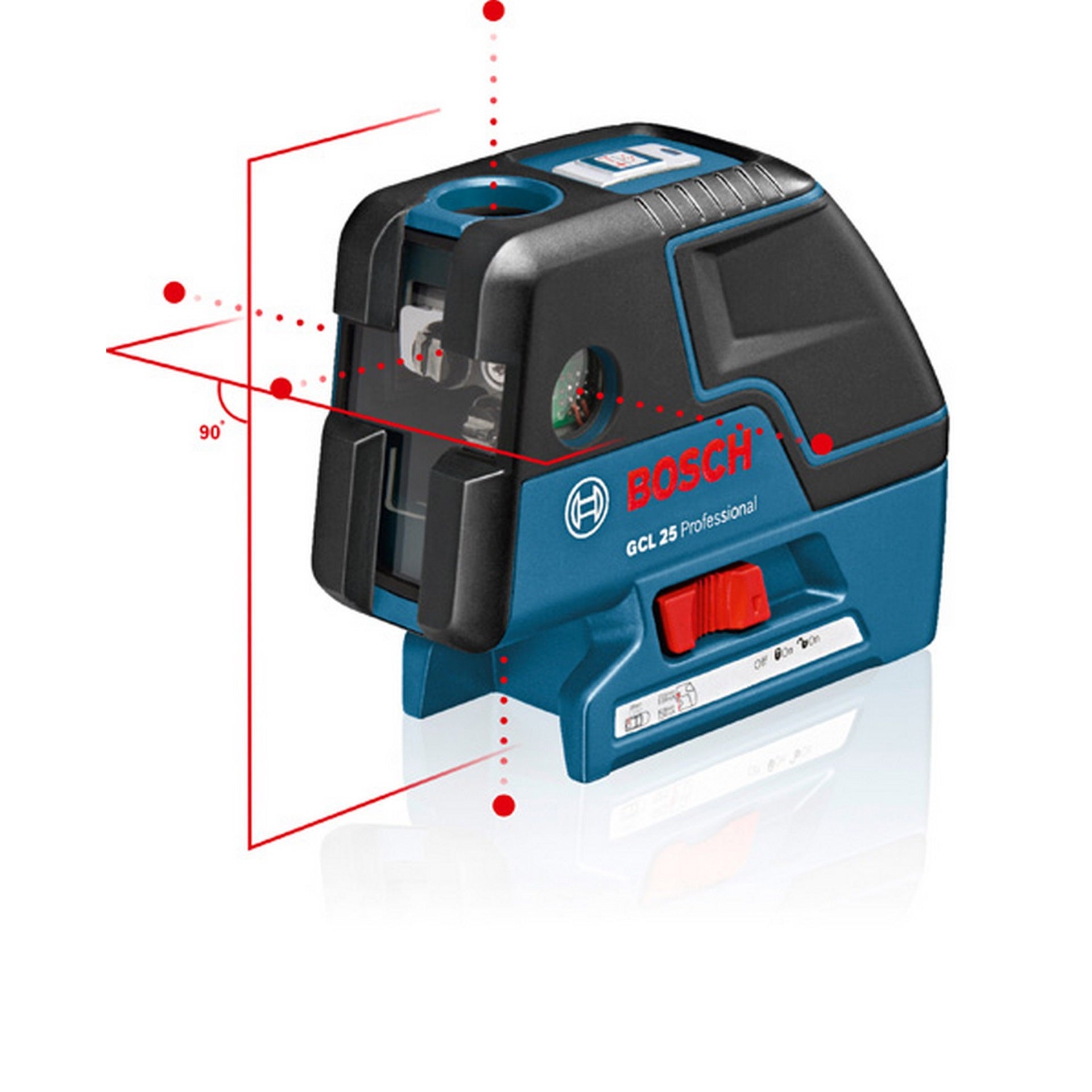Bosch Kombilaser GCL 25, 4 x 1,5 V-LR6-Batterie (AA) #0601066B00