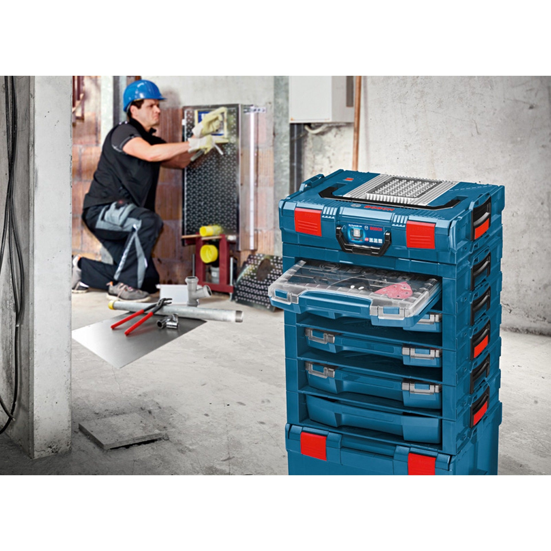Bosch Boxen für Kleinteileaufbewahrung i-BOXX 53 inset box set, 12-tlg. #1600A001S5